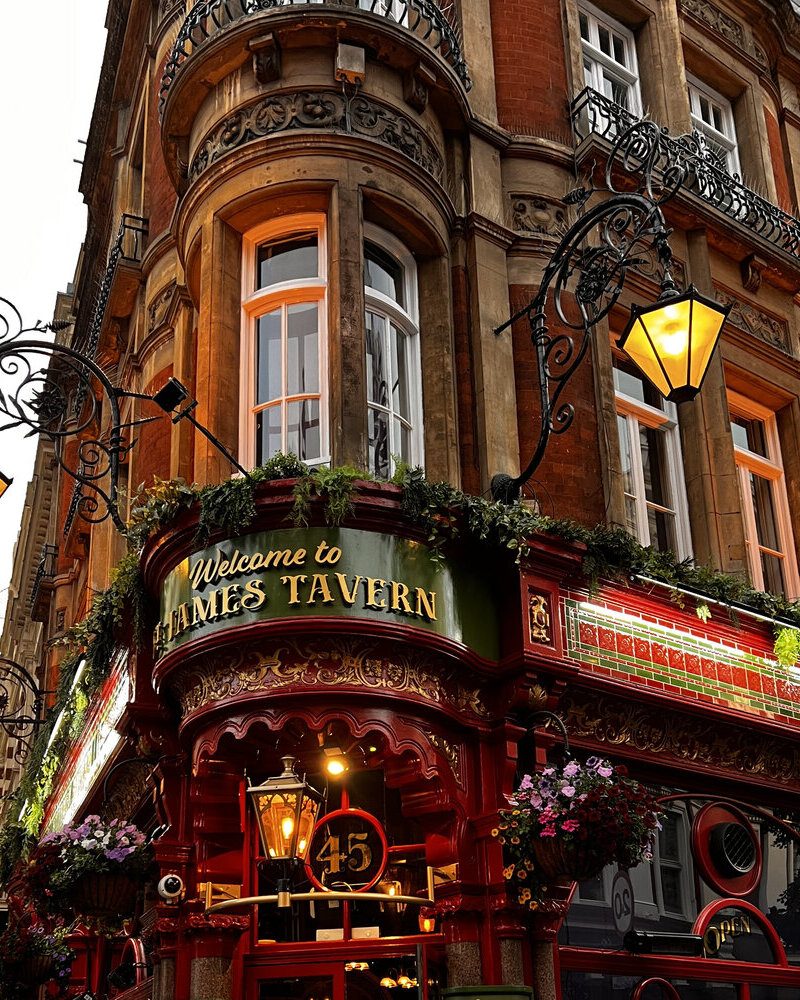 Londyński pub James Tavern